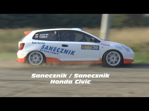 4 Runda RPŚ 2018 - Gorzyce - Tomasz Sanecznik / Judyta Sanecznik - Honda Civic