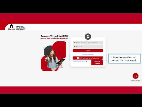 Inicio de sesión con correo institucional