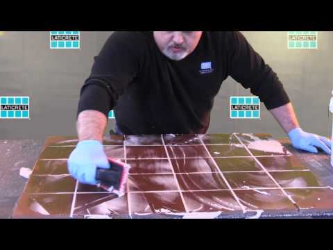 LATICRETE SpectraLOCK 2000 IG: Installation