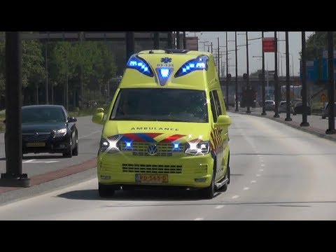 [Primeur] A1, Silverline Ambulance 03-135 Emmen naar het UMCG
