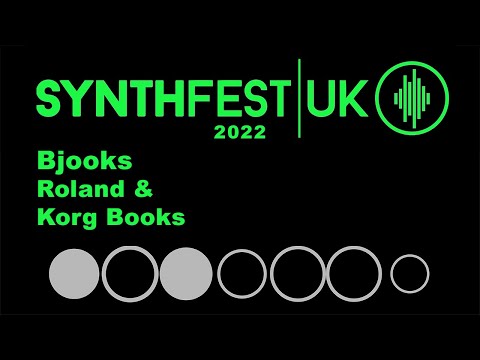 SynthFest UK 2022 - Bjooks Roland & Korg Book Titles