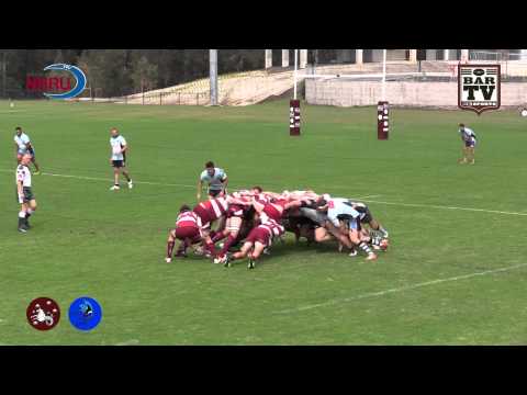 NHRU Premier 3 Highlights - University v Nelson Bay