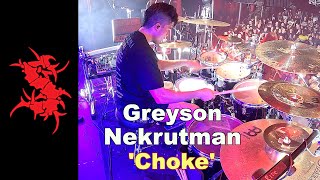 Greyson Nekrutman - Sepultura -  Choke Drum Playthrough