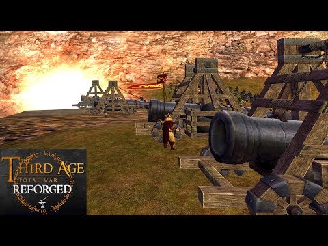 DRAGON FIRE OVER LORIENS BORDER (Siege Battle) - Third Age: Total War (Reforged)