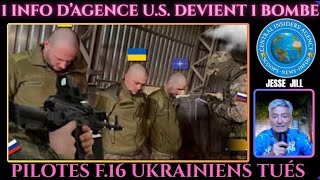 1 INFO D'AGENCE DE RENSEIGNEMENT FAIT UNE ANNONCE & FOUDROIE TOUT L'OCCIDENT. PILOTES F-16  TUÉS.