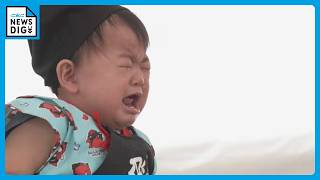 赤ちゃんの健やかな成長願い…泣き声競う「泣き相撲」 県内外の300人が参加 岐阜・高山市