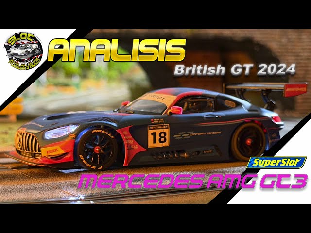 Vídeo relacionado con SCALEXTRIC - Coche de Carreras Original - Coche Slot Escala 1:32 (Mercedes AMG GT3 - Tarmac)