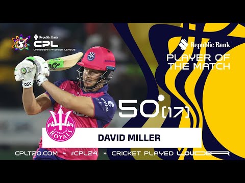 David Miller Absolutely MELTING IT! | CPL 2024