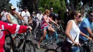 Tour de Fat San Diego 2012 Costume Bike Parade Rollout