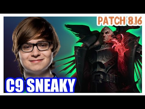 C9Sneaky | SWAIN vs LUCIAN | SWAIN Bot | SWAIN Challenger Gameplay | Patch 8.16