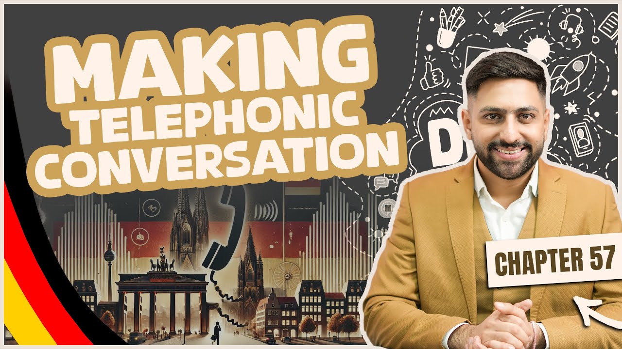Chapter 57: Making Telephonic Conversation | Learn German A1 Series 2025–100/100 Goethe A1 Exam