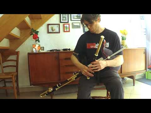Boderiou Uilleann Pipes Half Set