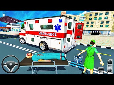 Ambulance Driver Simulator 2020 - Helicopter Rescue Mission 3D - Android Gameplay