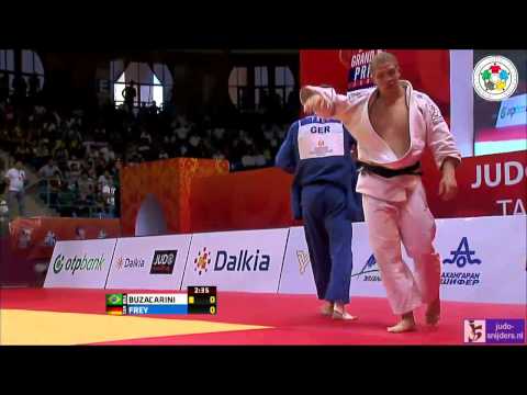 Judo 2013 Grand Prix Tashkent: Buzacarini (BRA) - Frey (GER) [-100kg] bronze