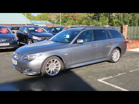 2009 BMW 520d M Sport Touring (E61) - Start up and full vehicle tour