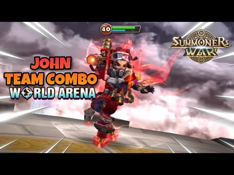 John Team Combo in World Arena Ep. 6 - Summoners War