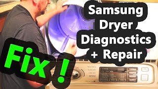 Samsung Front Load Dryer Not Spinning: Diagnostic and Repair