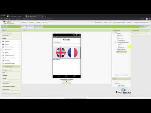 Crea una aplicación para móviles con App Inventor: Traductor