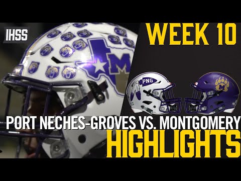 Epic Clash for District 8-5A D2 Title: Port Neches-Groves vs Montgomery Highlights