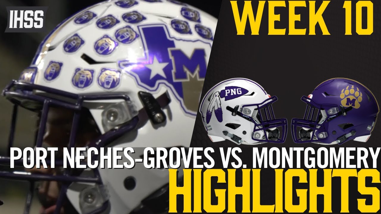 Epic Clash for District 8-5A D2 Title: Port Neches-Groves vs Montgomery Highlights