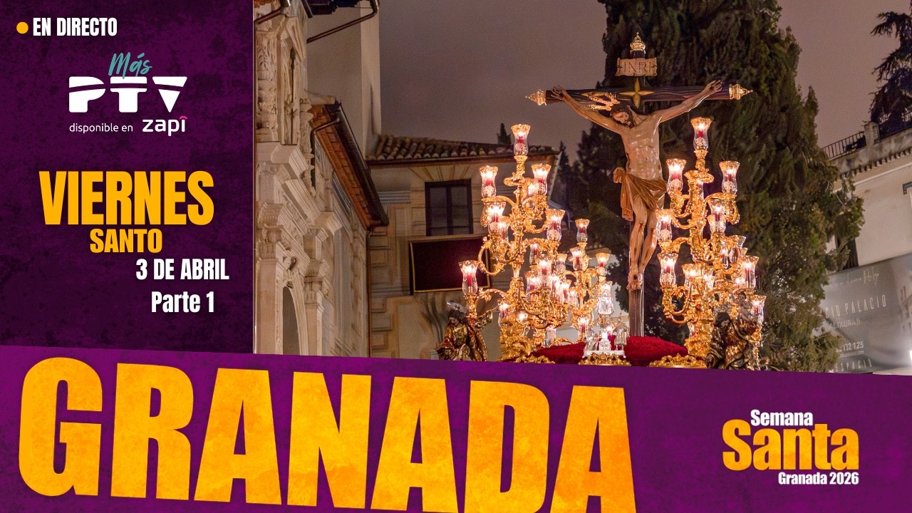 🟡 En directo | Viernes Santo en Granada | 1 Parte | Semana Santa 2026