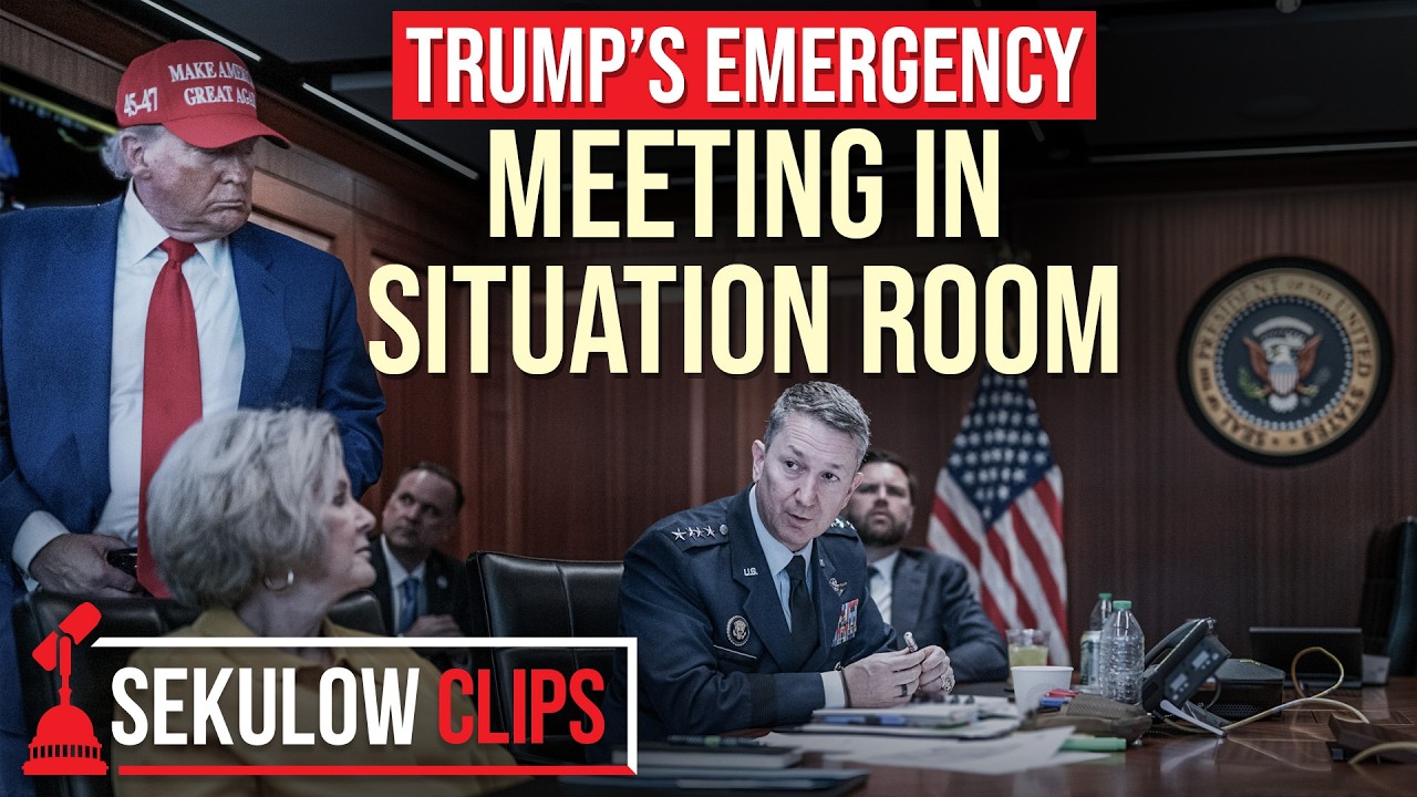 Trump’s Emergency Meeting in Situation Room