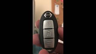 How to change a battery on a Nissan Qashqai key fob