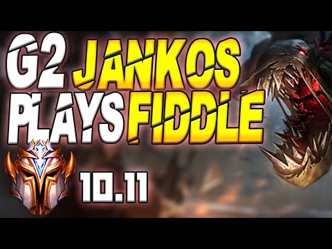 G2 Jankos Plays Fiddelstick Jungle vs Lee Sin - 10.11