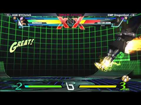 UMVC3 @ NLBC #42 - AGE NYChrisG vs EMP DragonGod