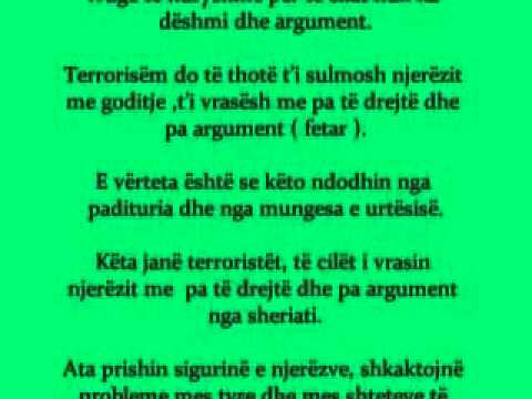 Kur bëhet njeriu Terrorist: Flet Shejh Ibn Bazi (Allahu e mëshiroft)