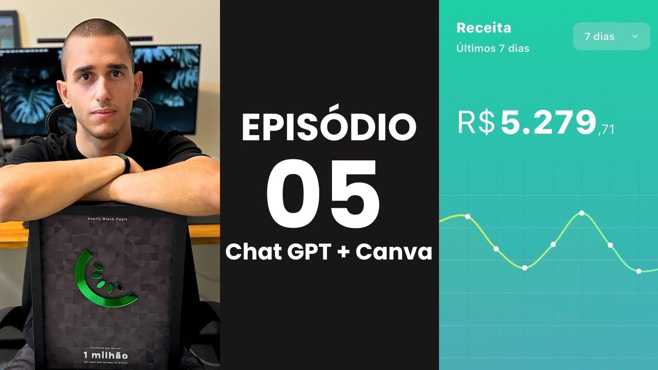 EP.05 - Como Criar um Ebook e Fazer +R$3.000/Mês usando Chat GPT + Canva