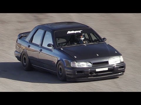 Monza Track Day 4/2/2018 - Ford Sierra Cosworth, 991 GT3, KITT, Punto GT & More!