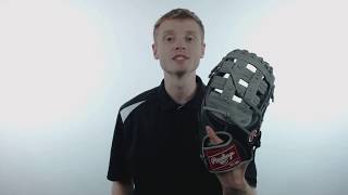 Video thumbnail: Rawlings Gamer 12.5" First Base Mitt: GFM18BG