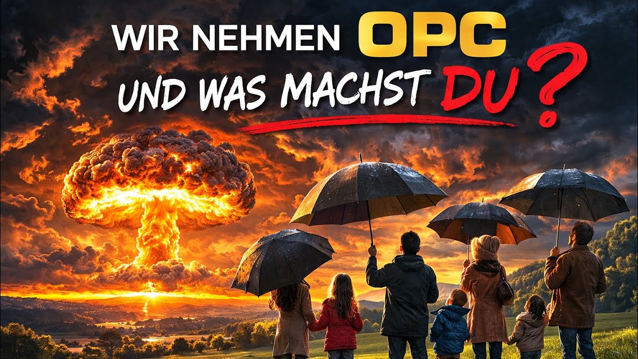 Robert Franz: Atomic bomb, I take OPC, what do you take? Iodine or pharmaceuticals?