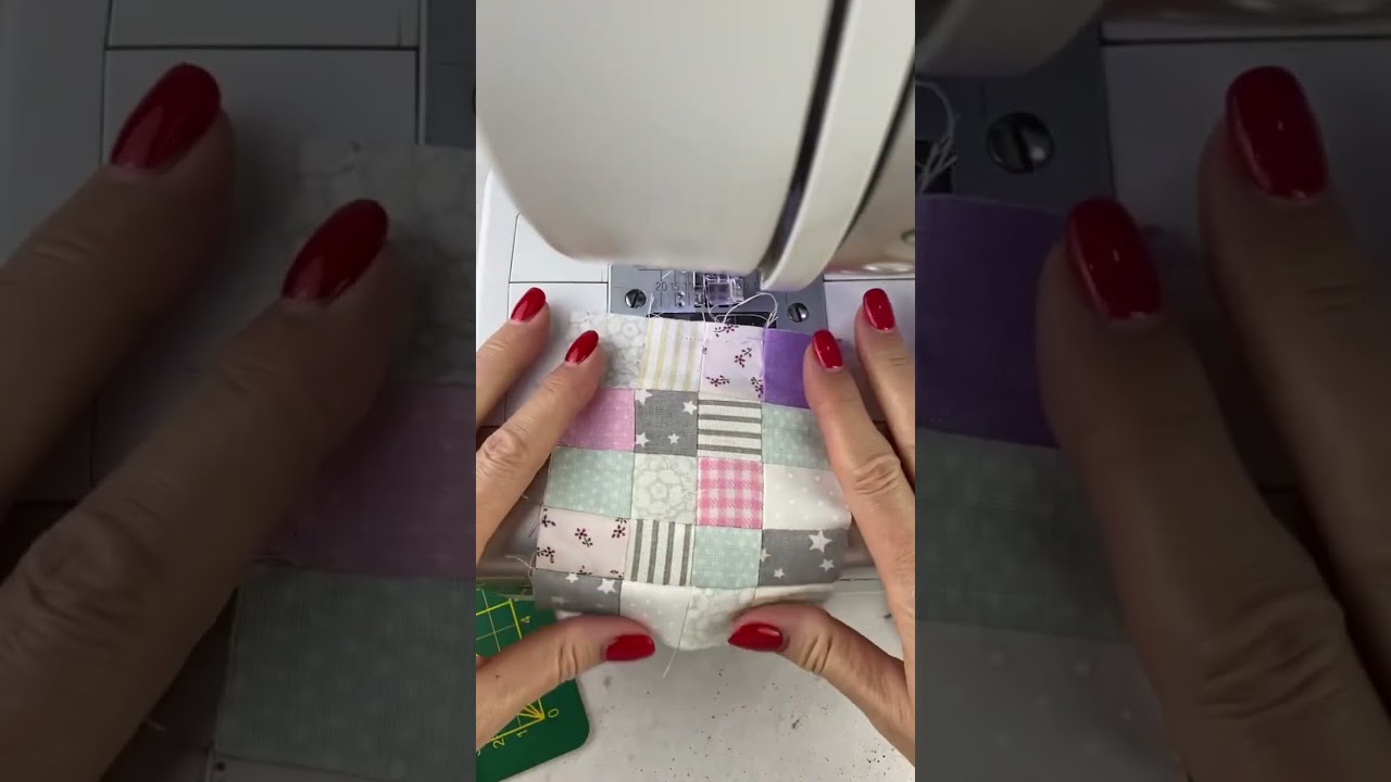 DIY How to sew baby quilt #patchworkquilt #babyquilt #patchworkdesign #miniquilts #quilttutorial