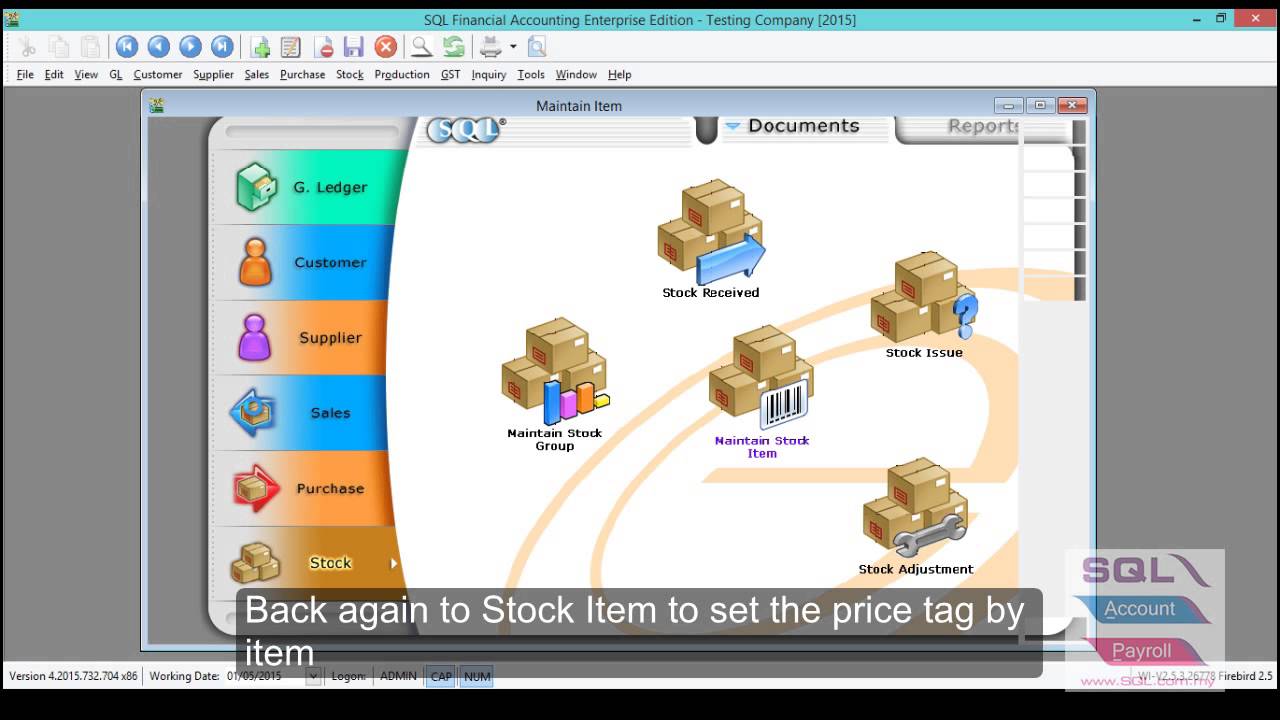 Stock Stock Price Tag