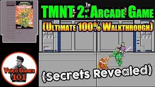 TMNT 2 NES | 100% Guide No Continues | Video Games 101