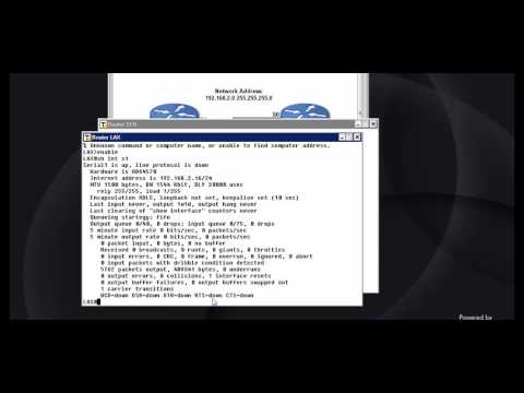 CISCO Network CCNA-4.5.3 Router configuration - back to back router -  serial connection part
