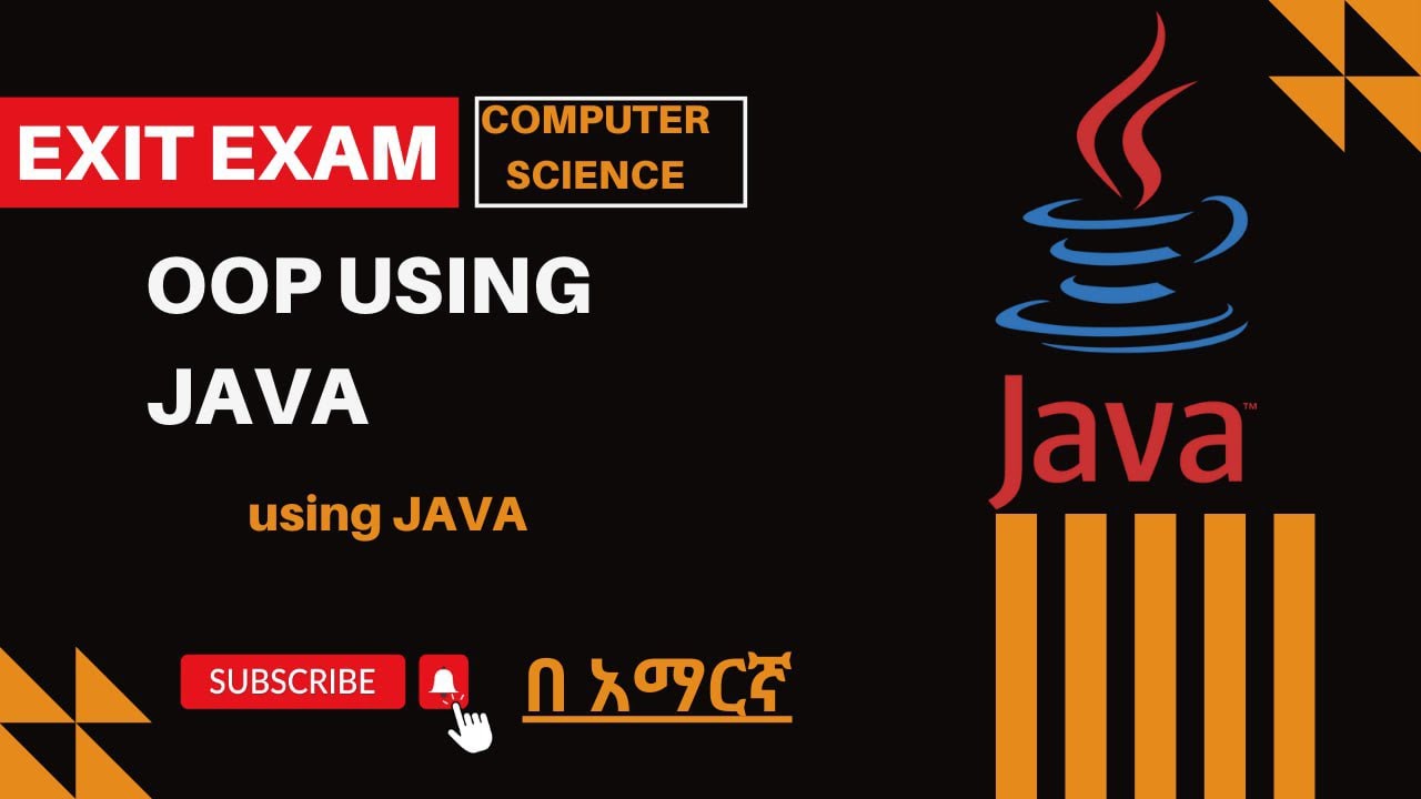 Exit Exam Preparation for Computer Science | Object Oriented Programming | Sample Exercise Part - 6