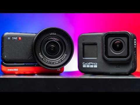 Insta 360 One R 1 Inch vs GoPro Hero 8