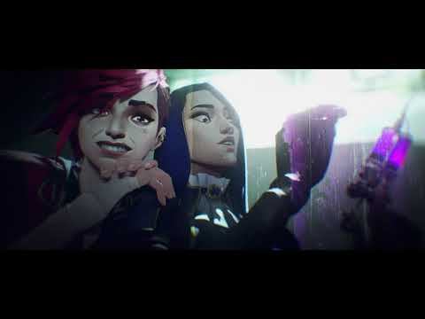 Arcane - Jinx has crazy hallucinations during the transformation | scene