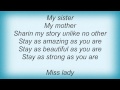Lloyd - Miss Lady Lyrics