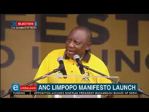 ANC Limpopo manifesto launch