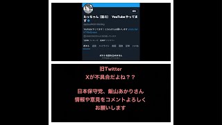 飯山あかりさん、日本保守党について最新の情報やコメントをよろしくお願いします！旧Twitter、Xが不具合かな？