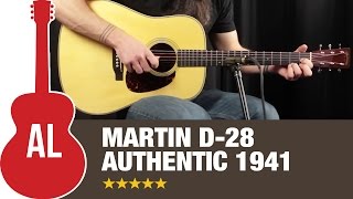 Video thumbnail for Martin D-28 Authentic 1941 - Best Guitar You've Heard? by Acoustic Letter