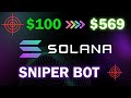 Setup Solana Sniper BOT To Snipe A Token Launch