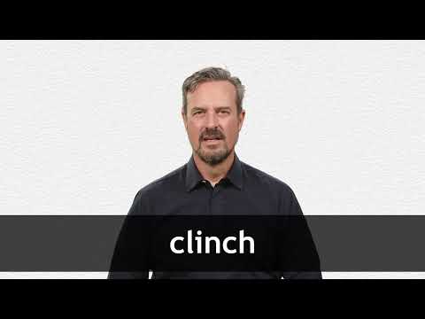 Clinch meaning in English  Clinch English meaning — MeaningDB