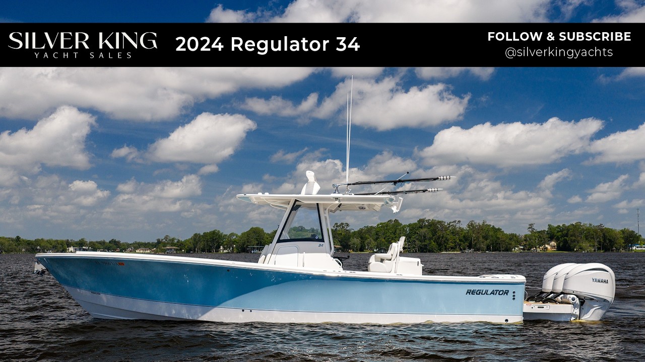 2024 Regulator 34 for sale in Jacksonville, Florida by Silver King Yachts