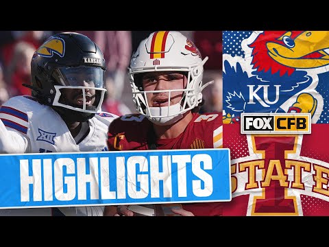 Kansas Jayhawks vs. Iowa State Cyclones Highlights | FOX College Football