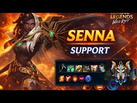 Senna support full lethality build on Wild Rift
